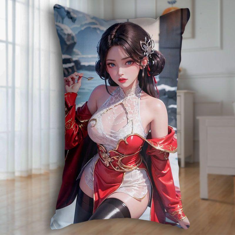 Anime Student Dormitory Room Bedroom Sleeping Pillow Sofa Decorative Cushion