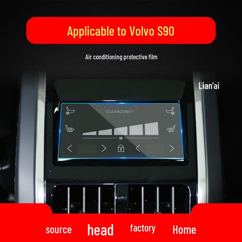 Защитная пленка для навигационного экрана и консоли Volvo S90/V90/XC90