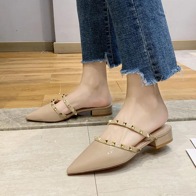 Dámské pantofle a dámské sandály Muly Venkovní nazouváky Klapky Levný výprodej Běžné S novinkami v nabídce Boty