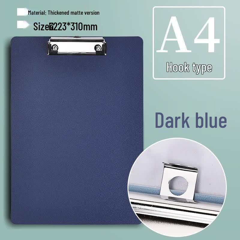 SEE KEAN A4 Clipboard with Hook (2-Pack)