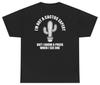 Funny Cactus Prick Tee (Back Print) | Unethical Threads