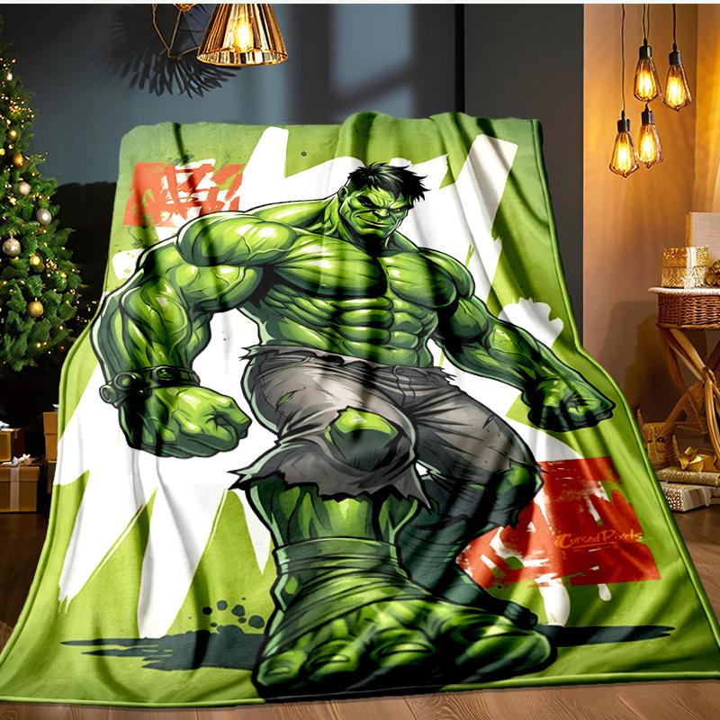 The hero Mighty Transformation Blanket Flannel Throw for Sofa, Indoor, Camping, Living Room, Office, Chair, And Bed Soft Birthday Gift