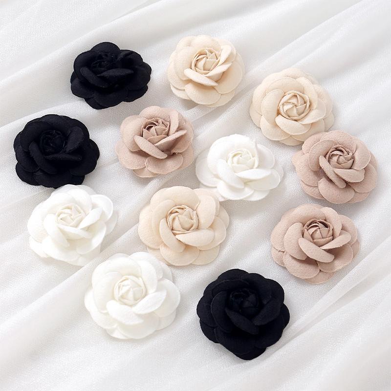10Pcs Rose Artificial Flowers Heads Home Decor Marriage Wedding Decoration Fake Flowers DIY Craft Wreath Scrapbook Accessories
