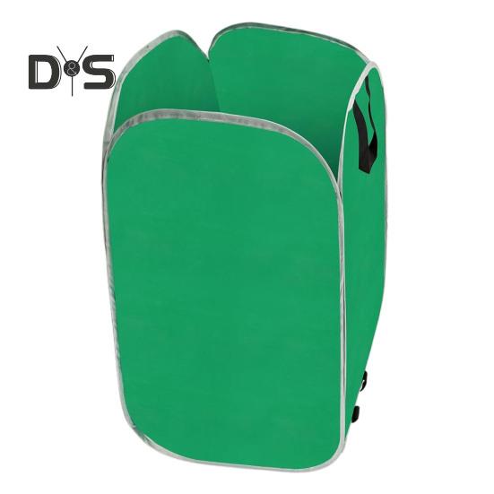 Faltbarer Laubsammelsack, Pop-up-Gartenabfallsack mit Griffen, wiederverwendbarer, zusammenklappbarer Müllsack mit Aufbewahrungstasche für Gartenrasenblätter und -abfälle