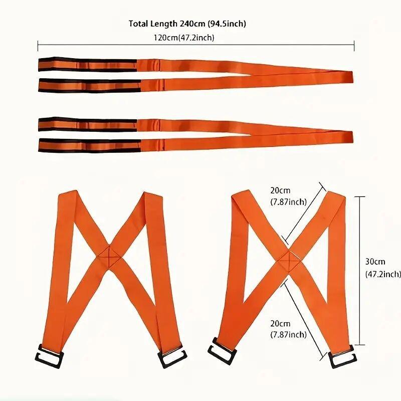Cross-Border Furniture and Appliance Moving Strap - Heavy-Duty, Labor-Saving Shoulder Binding Strap for Cargo
