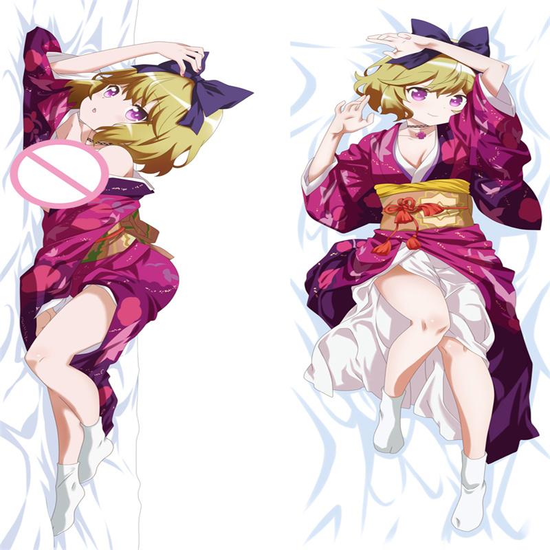 

60x180 см Ms.vampire Who Lives In My Neighborhood Dakimakura Elly обнимающая наволочка для тела мультфильм Otaku Moegirl Подушки для постельного белья