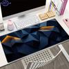 Large 3d Geometric Mouse Pad 900x400mm Desk Mat Nonslip Rubber Computer Pad For Pc Gaming Accessories Office Home Work Carpet