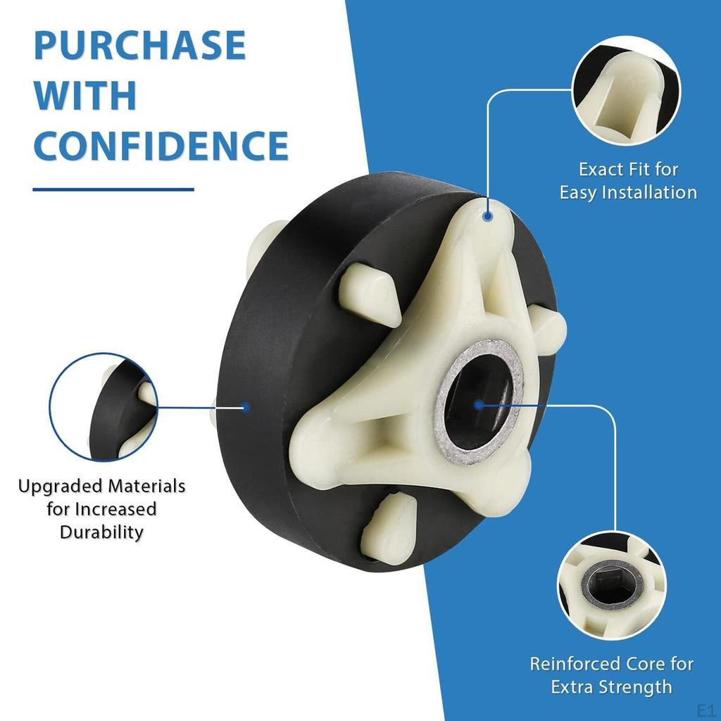 Washer Core Motor Coupling Kit Replaces Part 285753A Maintenance Clutch for 285753avp