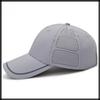 Sun CZA401 [White Fang] Hat, Cap, Breathable, Quick-Drying, Outdoor, Sports, Protection, Casual, Men's, Women's, (Light Gray)