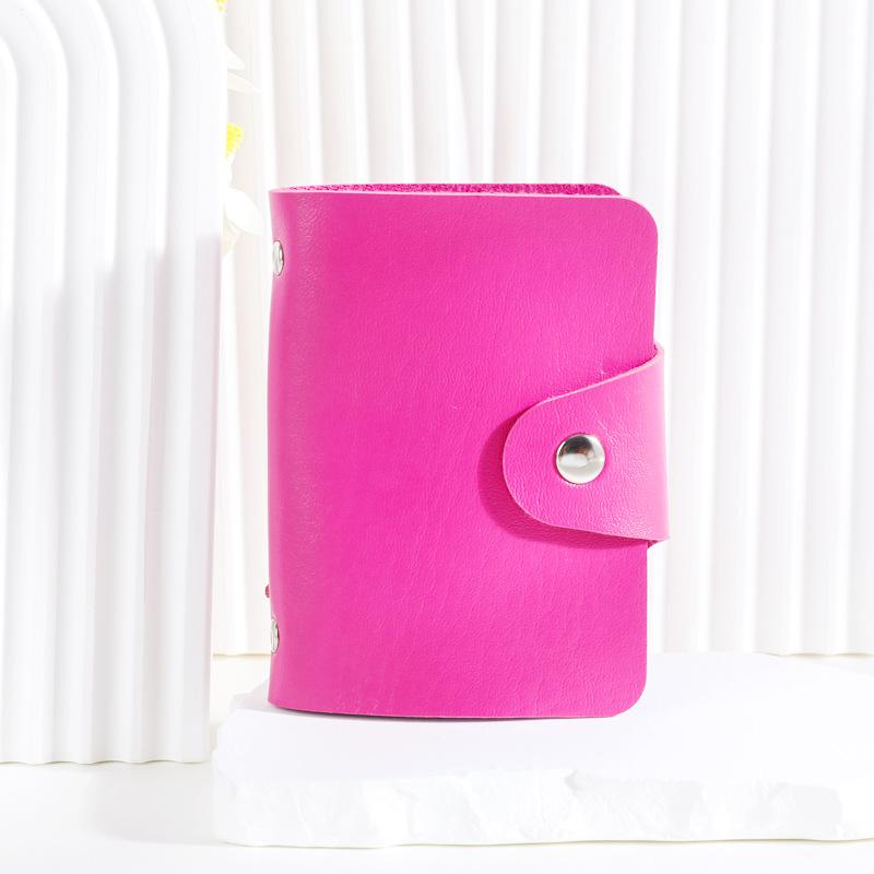 

Функция 24 бита Чехол для карточек Визитница Мужская Женская Кредитная Паспортная Сумка для карт ID Паспортные кошельки 1PC роза розовый