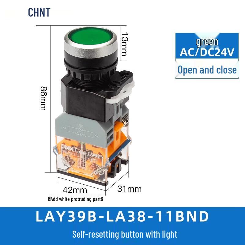 CHNT LAY39B(LA38) Push Button Switch