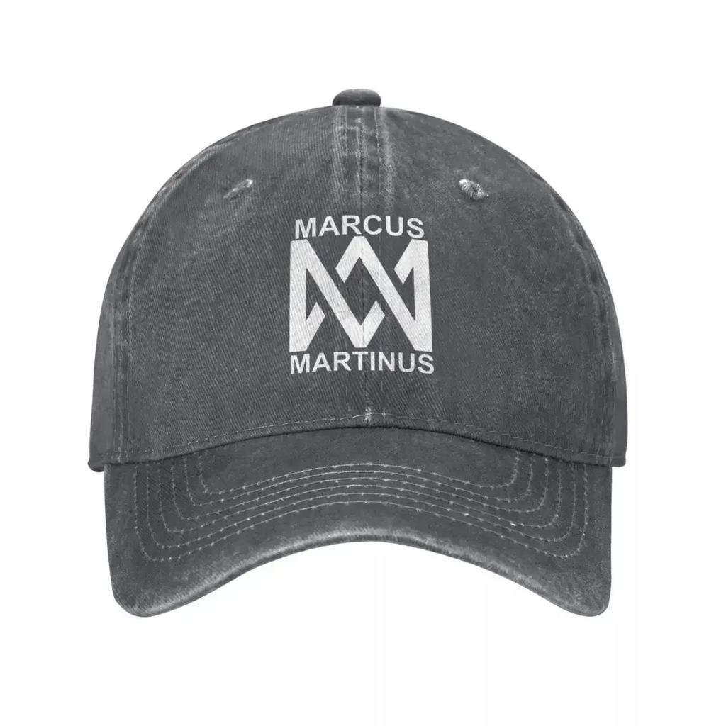 Marcus Martinus Twin Boys Unisex Women Baseball Caps Music Song Distressed Cotton Hats Cap Vintage Outdoor Activities Headwear