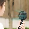 Portable Rechargeable Mini Fan Handheld Fans With Base Summer Outdoor 3 Speed Adjustable Cooling Fan With Phone Holder