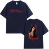 Singer Kenia Os K De Karma Tour 2026 Print T Shirts Men Women Harajuku Vintage Fashion Oversized Cotton T-shirt Loose Streetwear