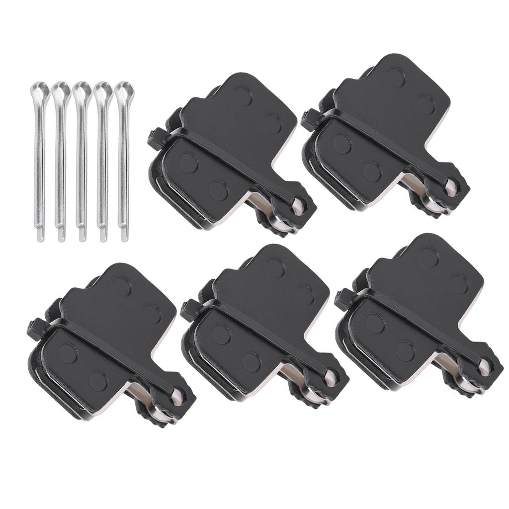 5 Pairs 30MM Mountain Bike Disc Brake Pads Resin SemiMetal Electromobile Brake Pads