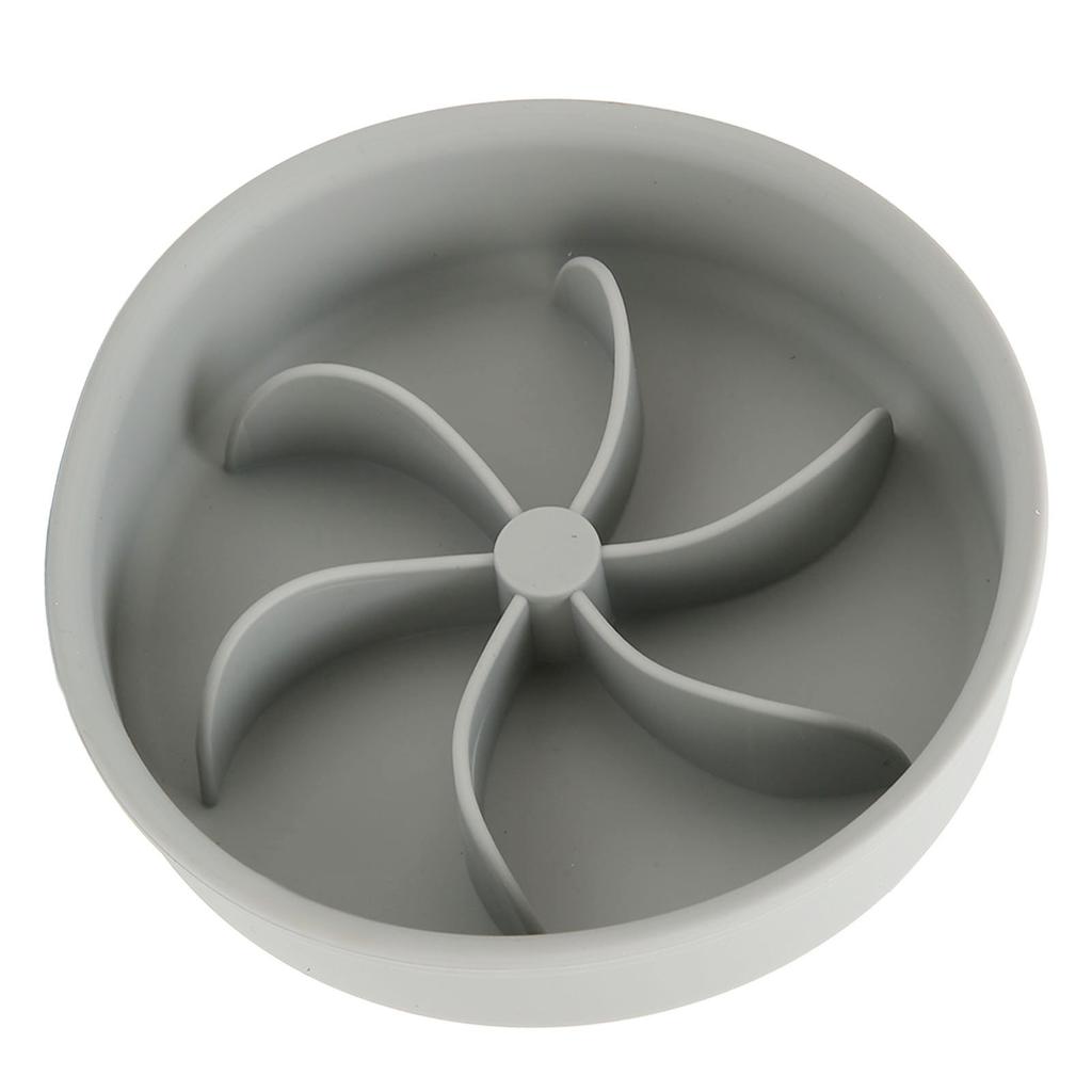 Miska spowalniająca jedzenie Zagęszczony silikon Zapobiegający zadławieniu Kolumna w kształcie płatka Zaokrąglone rogi Pies