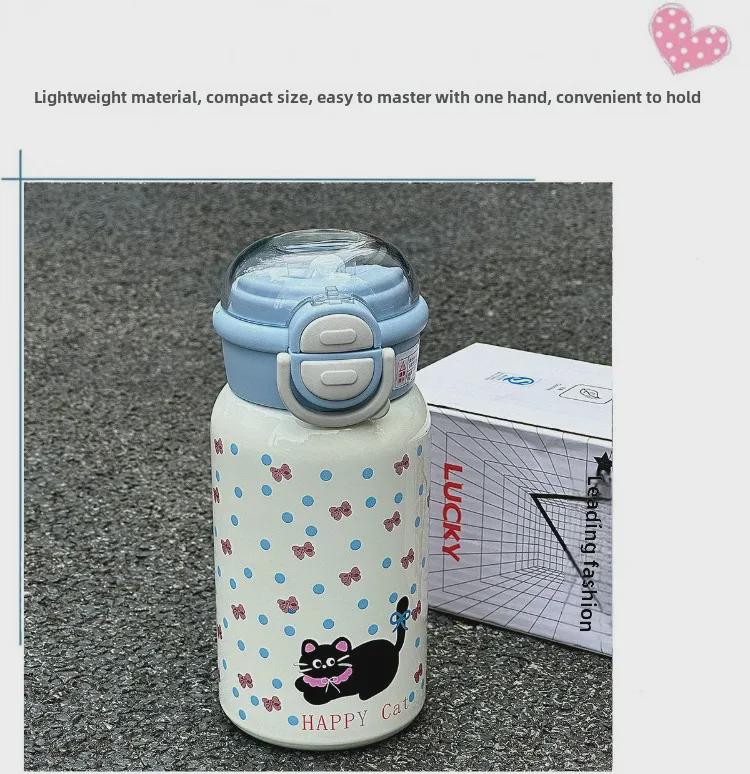 Planet Kitten Söt Tecknad Dubbel Rostfri Sugkopp