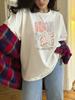 Oversized T-Shirt – Summer Floral Graphic