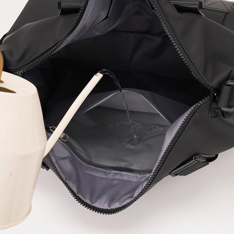 Men's Shoulder Bag Luggage Bag Dry and Wet Separate for Going Out Travel Bag Gym Bag