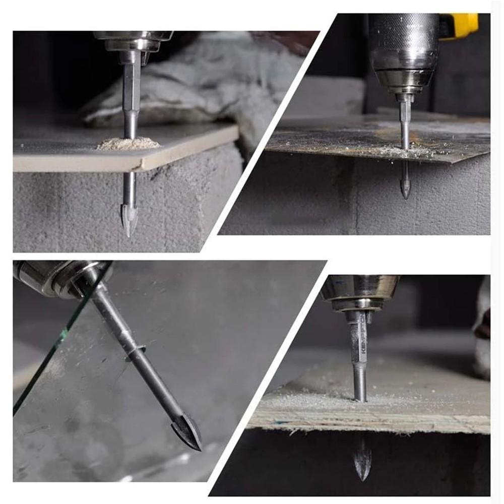 Drill 10pcs Drill Head Tungsten Carbide Drilling Bit