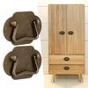 2PCS Brass Drawer Pull Handle Bail Antique Drawer Pull Vintage Cabinet Pull Handle  Furniture