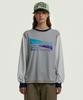Tekes Do Not Crush L/S Tee Melange Gray