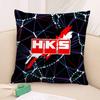 Luxury H-H-Hks Cool Pillow Case Square Double‑Sided Print Cushion Case For Sofa Home Bedchamber Decor Gift