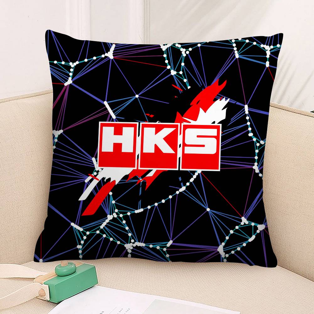 Luxury H-H-Hks Cool Pillow Case Square Double‑Sided Print Cushion Case For Sofa Home Bedchamber Decor Gift
