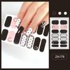 ZA Nálepka na nehty Full Nail Patch Lak na nehty Film Nálepka na nehty na nehty Nástroj na nehty Dlouhotrvající voděodolný
