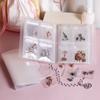 1/2/3/5/10PCS Livret de rangement pour bijoux à 160 grilles sans petites poches, adapté pour boucles d'oreilles, boucles d'oreilles et exposition de bijoux