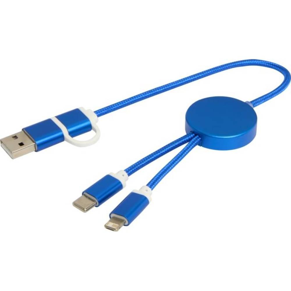 Alasia Resirkulert Aluminium 5 i 1 Ladekabel