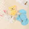 New dog interactive elephant cute animal plush sound toy BB called bite resistant pineapple grid pet toy