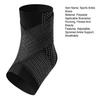 Tobillera Deportiva Ajustable para Hombres y Mujeres, Soporte para Tobillo Esguinzado, Venda para el Pie, Alivio del Dolor por Tendinitis de Aquiles, Recuperación de Lesiones, Manga de Compresión para el Tobillo