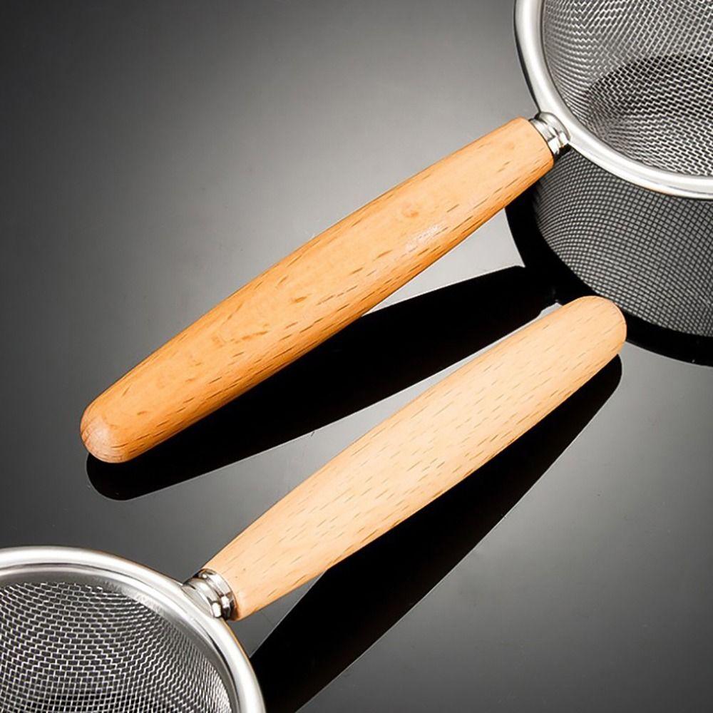 1Pcs Flour Sifter Colander Sieve Fine Mesh Oil Strainer Durable Filter Mesh
