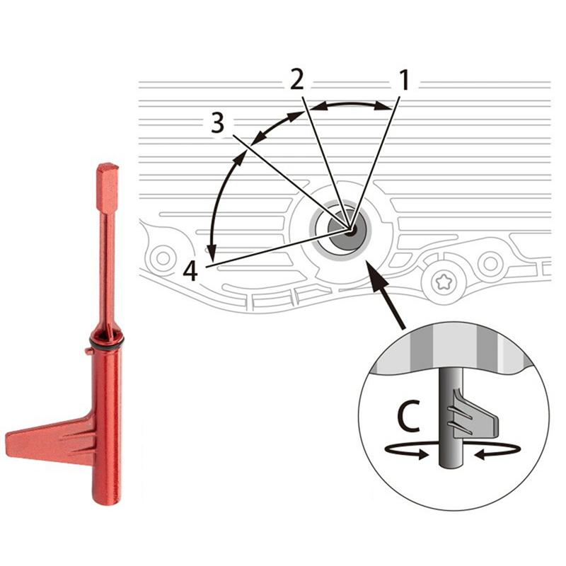 Oil Change Tool Filler Replacement For Transmission Oil Draining Tool Adapter Kit For 725.0 9 Metal Rod