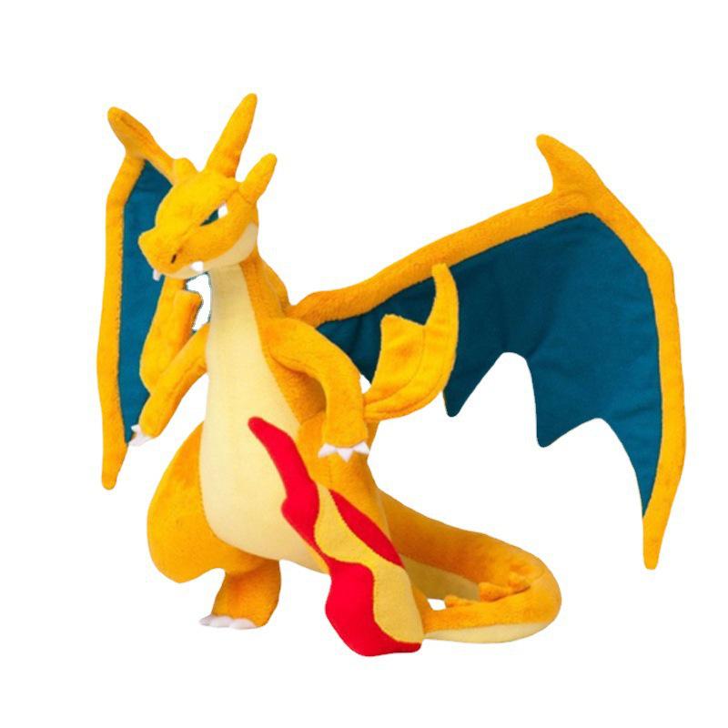 MegaXY Shiny Black Charizard Evolution Plush Doll - Little Sprite Edition In Stock