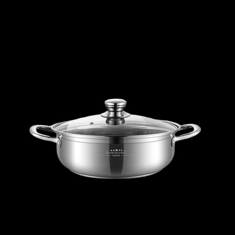 Yoshida Craftsman 304 Stainless Steel Induction Soup Pot