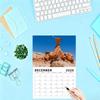Gag Gifts - 2026 Wall Calendar, Funny Calendar, 8.5" x 11" (Open), Nature's Cock Shots Calendar with Fun Rock Photography, Dirty Santa Gift and White