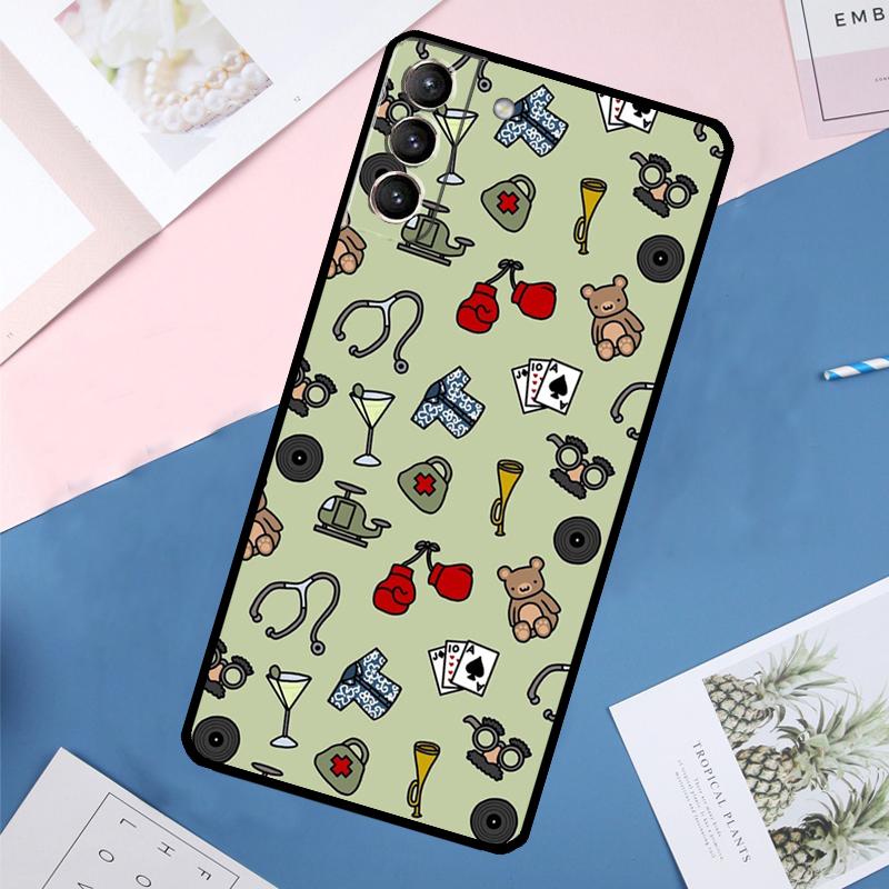 

Ветеринарный рентгеновский чехол для Samsung Galaxy S25 Ultra S21 S22 S24 S23 Ultra S9 S10 Plus S21 FE S25 FE Задняя крышка Galaxy S23 Plus