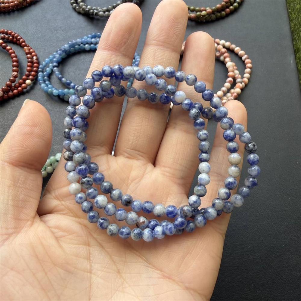 New Arrivals Energy Crystal Healing Stone Spiritual Meditation Mixed Material 4mm Bracelet for Ornament free