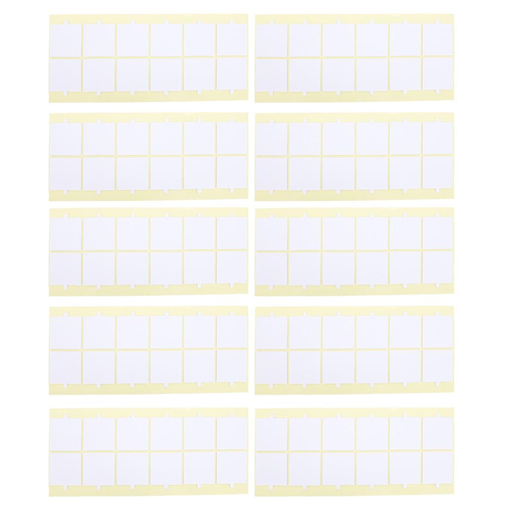 10 Set Acoustic Soundproofing Foam Mounting Tape Double Sided Adhesive Squares 40x40x1mm