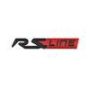 Car Metal GT RS Line Badge Emblem Decals Sticker For Logan Clio Megane 2 3 4 Captur Koleos Espace Twingo Duster Kadjar