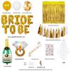 Bride-to-Be Bachelorette Party Foil Balloon Set