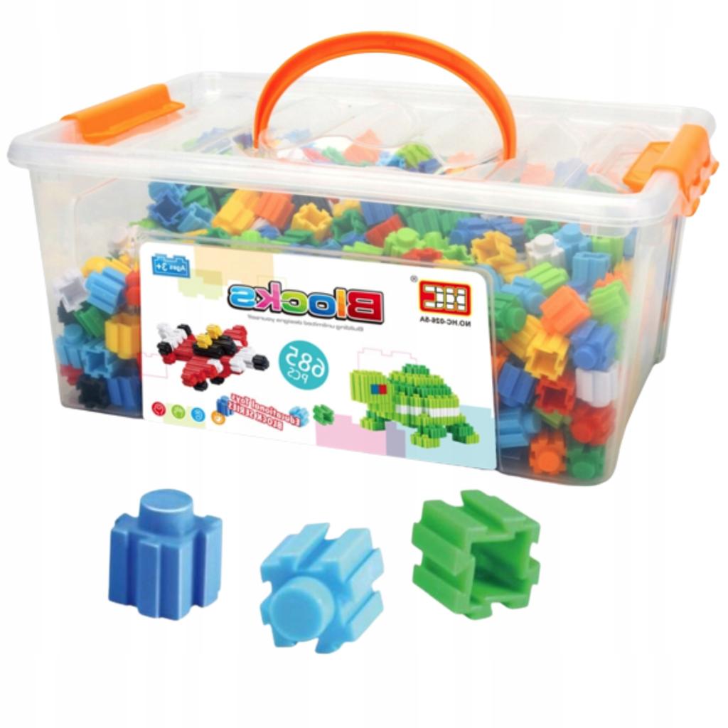 Little Geniuses Building Blocks (685 Pieces) Askato 1 Pc