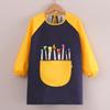 Kids' Waterproof Painting Smock with Long Sleeves and Custom Logo