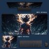 Waterproof Creative PU Leather Mouse Pad Sustainzed Dragon Ball Computer Keyboard Pad Son Goku Animation Boys Anti-slip Mouse Pad Game  Special Table