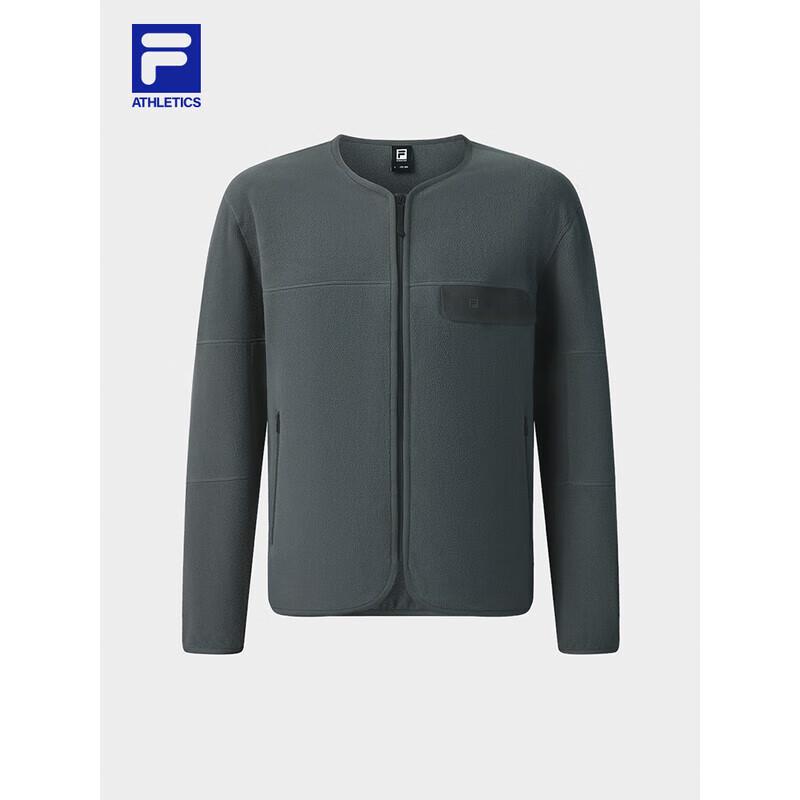 FILA Men s Fleece-Lined V-Neck Knit Cardigan XL 20570₽