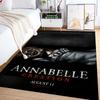 Creepy Doll Haunts Scream Fest carpet Suitable for all seasons Home Decor Dormitory decoration Bathroom mat Christmas gifts