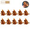 1-20 Stück Plüsch-Kaki Wedelnder Schwanz Capybara Schlüsselanhänger Niedlicher Plüsch-Schlüsselanhänger Plüschtier Spielzeug Schultaschen-Anhänger Geschenk-Anhänger