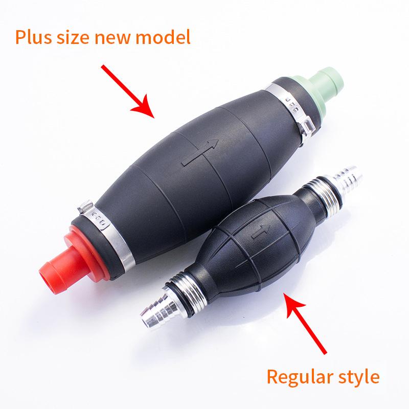 Car Motorcycle Driver Oil Pump Outboard Oil Pipe One-Way Check Valve Gasoline Pump Diesel Pump Hand Pinch Pump Fuel Pipe